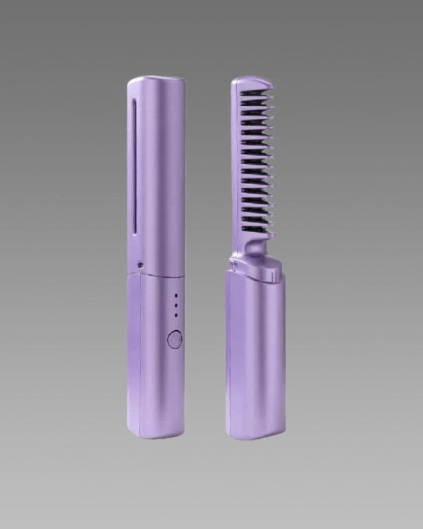 Portable Rechargeable Hair Straightening Comb